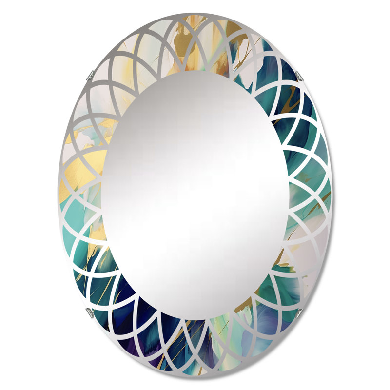 Wendyl - Modern Wall Mirror Oval, 30 po x 20 po