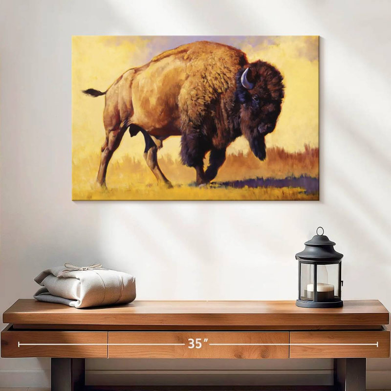 Brampt Tatanka, 16" H x 24" W