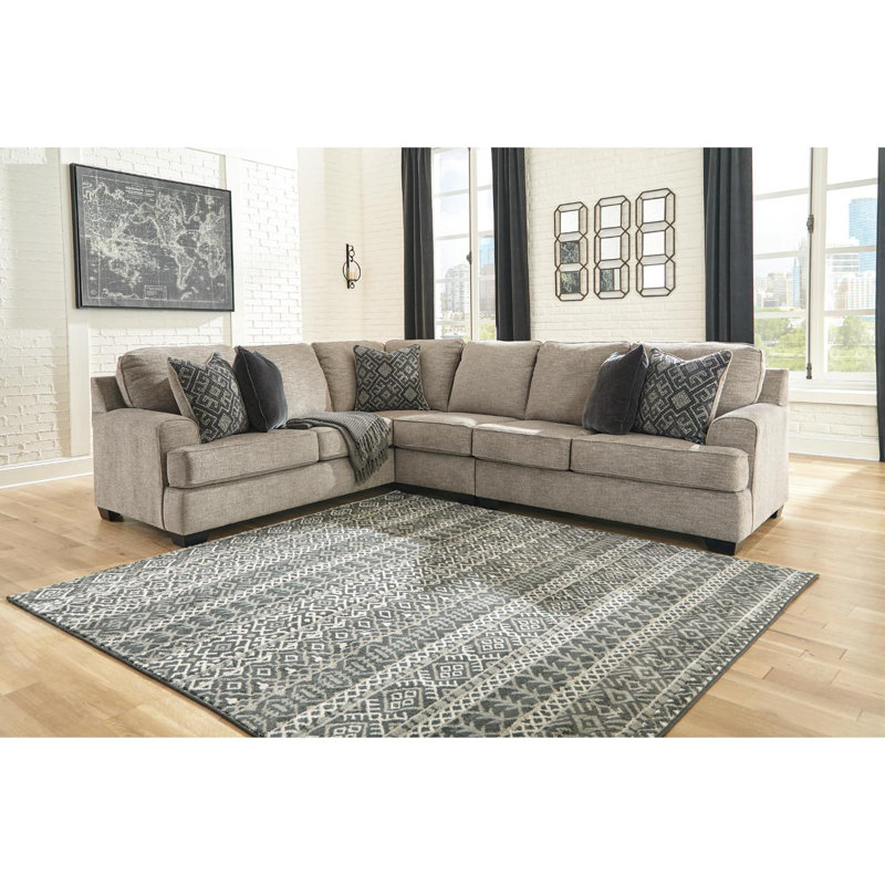 Canapé modulaire symétrique de 187 po Akef, Orienté à gauche (vu de face)