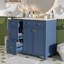 36" bathroom vanity with ceramic sink-359551480