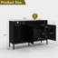 Buffet avec DEL et station de charge-363429920