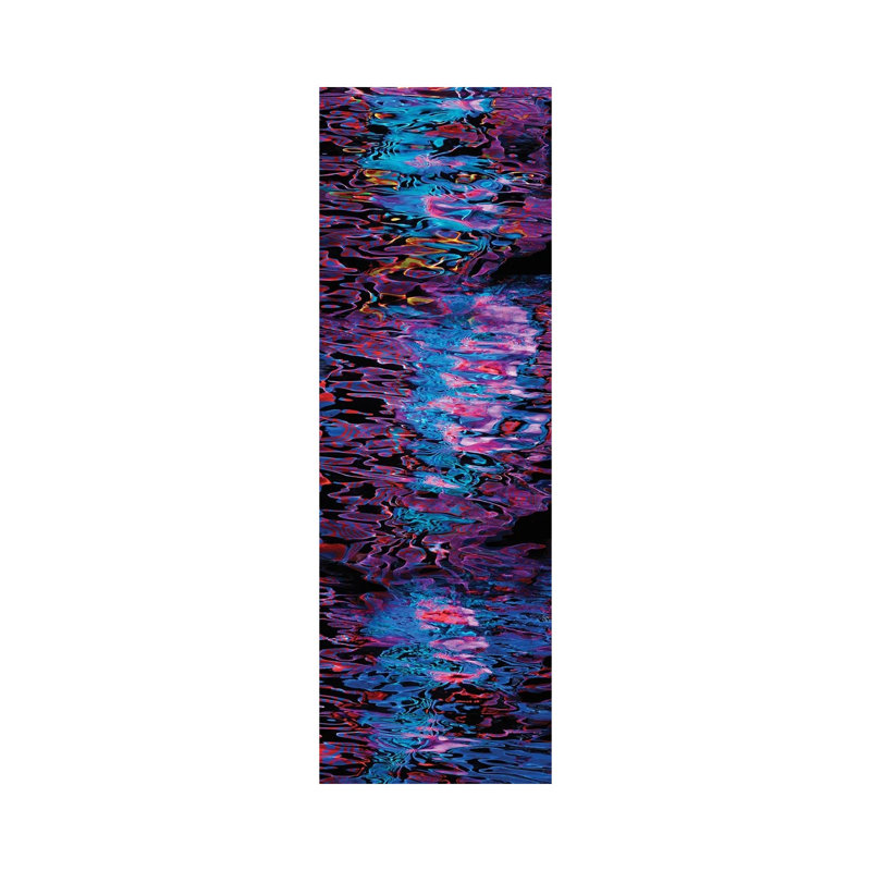 Close-Up Of Colourful Lines - Wrapped Canvas Panoramic Print, 30.48 cm H x 91.44 cm W x 1.91 cm D