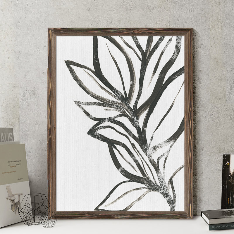 « leaf instinct ii » par paul cezanne-cadre photo, reproduction d’art, H 24 po x l 18 po x P 1,25 po, Pas de tapis