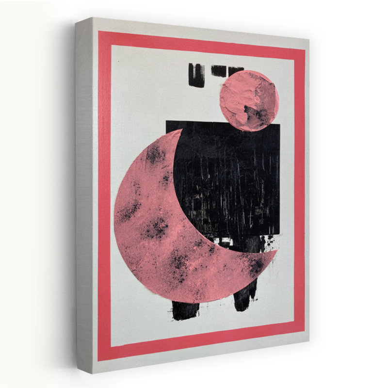 Art contemporain contemporain contemporain, H 12 po x l 8 po