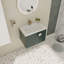 Petit meuble-lavabo avec lavabo-302144126
