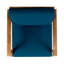 Ensemble de 2 chaises club Perla, bleu-1693956478