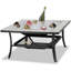 Mcchesney Square Steel Smokeless Fire Pit Table