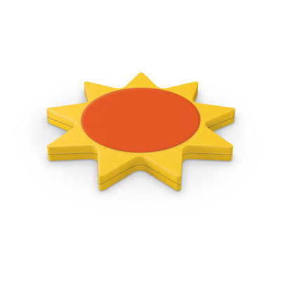 Coussin de sol Sun
