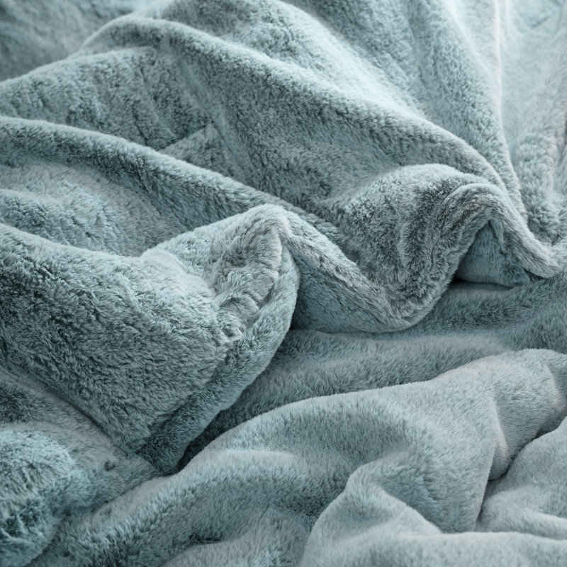 I Am Bed Serious - Coma Inducer® Oversized Queen Comforter Set - Arctic Ocean Frosted, Queen Comforter + 2 Standard Shams