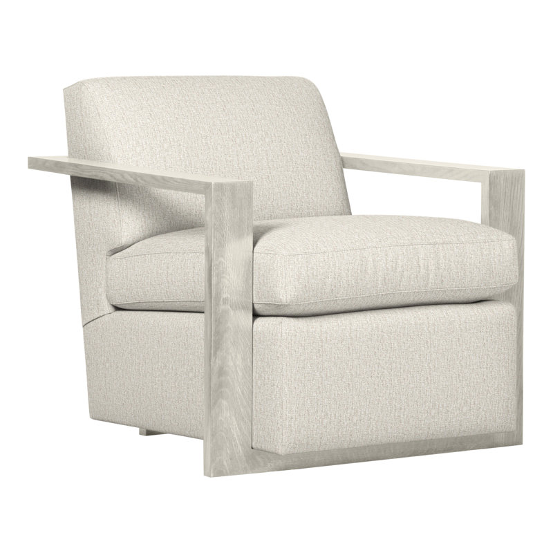 Thom Filicia Home 32" Wide Upholstered Armchair, Nomad Snow, Navajo
