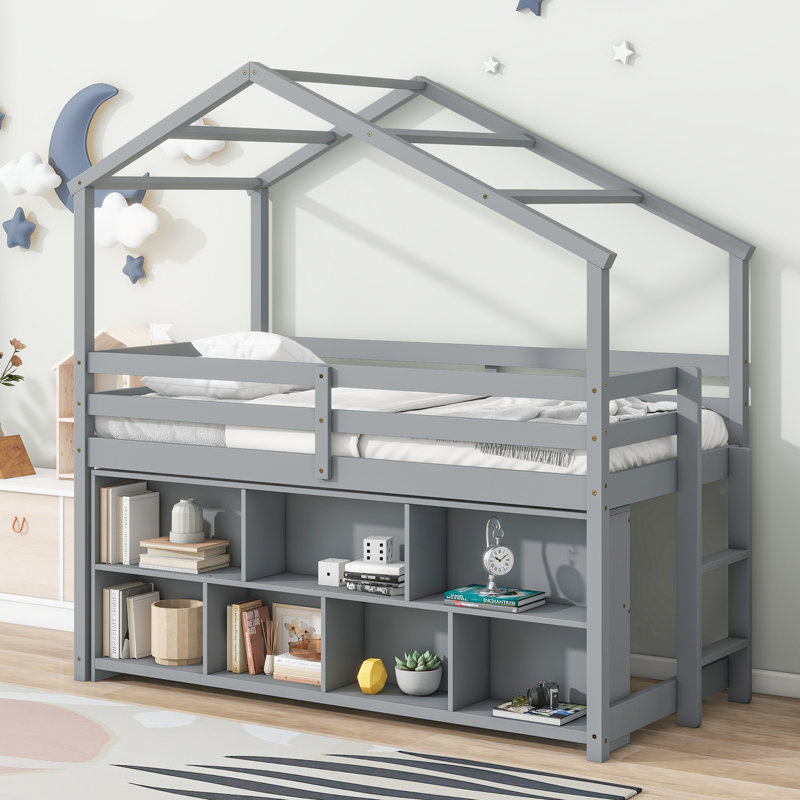 Maissane Bed For Bedroom, Gray