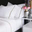 Linea Velvet Ribbon Sheet Set In Dove-2142468527