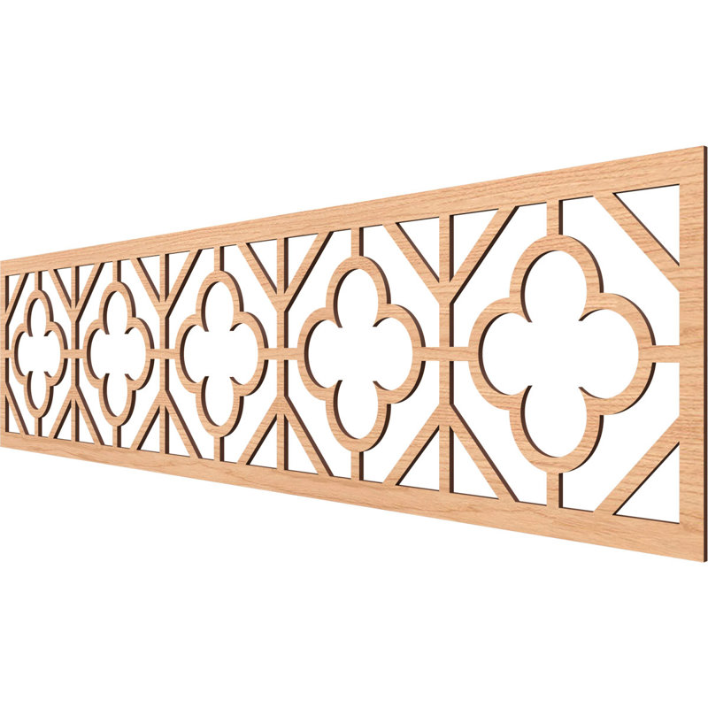 Moulure Hazelton, H 12 po x l 47 po x P 0,25 po, Noyer blanc