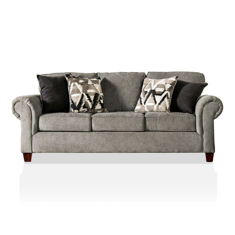 Canapé Boudrow, Graphite chenille