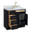 ARIEL HEPBURN 37 IN RIGHT OFFSET RECTANGULAR SINK VANITY 1,5 IN-1076665257-1076665258-1106754799