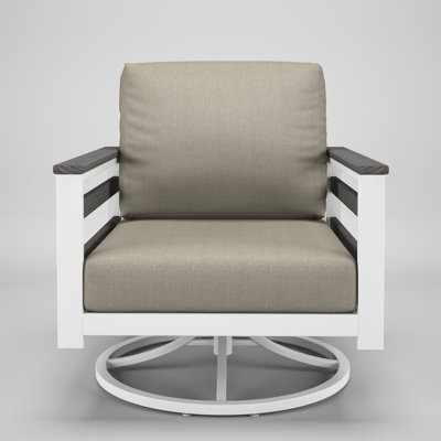 Townsend Metal Outdoor Rocking Chair With Sunbrella Cushion