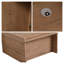 Base de meuble-lavabo simple 30 po avec tablette réglable