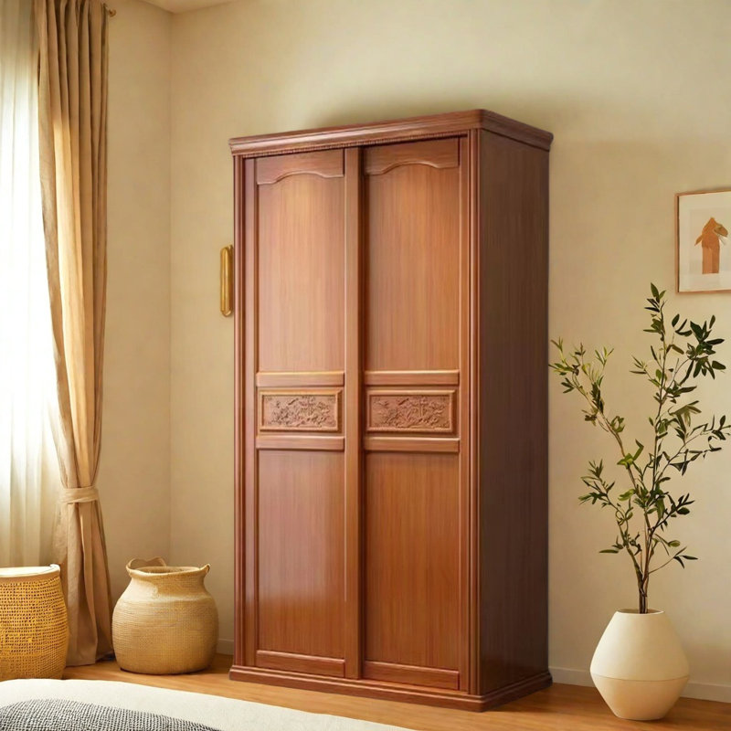 Garde-robe classique et tendance, Brun, H 83 po x l 63 po x P 25 po