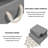 Sorbus Trapezoid Fabric Storage Box-1832790876