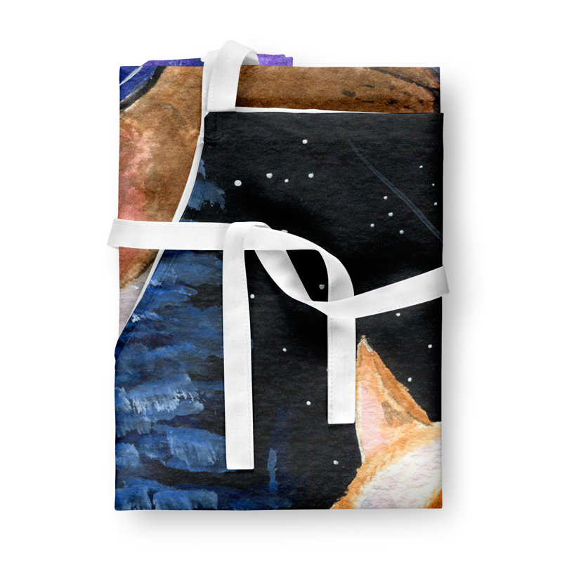 No Pattern Bib Apron