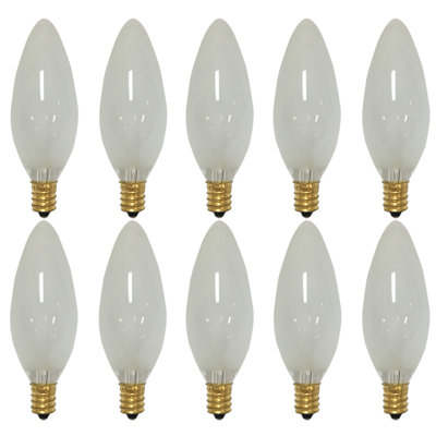Ampoule à incandescence non-dimm incandescente 40 watts candélabre base e12/