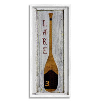 « en planches look vertical rame lake », impression