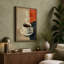 Coffee Figure Rising Mid-Century - Wrapped Canvas-280295109-280295132