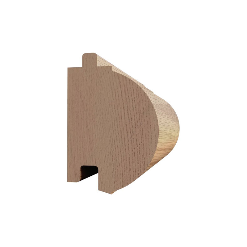 Interbois Lambris Dame Unik en chêne rouge 3/4" x 1-1/8" x 96", Chêne, Brun