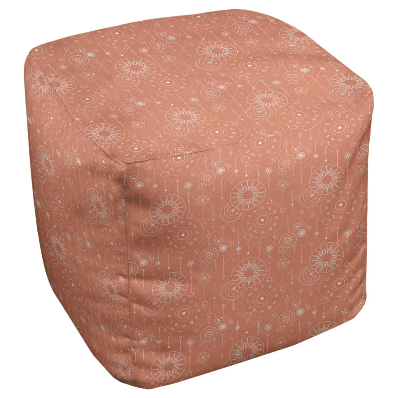 Leffel Upholstered Ottoman, Cube Insert (18 x 18 x 18)