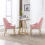 Chaise d'appoint en velours 21,25 po Khivi-834830316