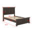 Lit traditionnel traditionnel style campagne et campagne-781505054