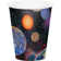 Creative Converting Space Blast 18" Metallic Balloon - Happy Birthday Rocket & Planets Design For Space-Themed Parties