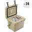 Costway 16 Quarts Handheld Cooler in Khaki