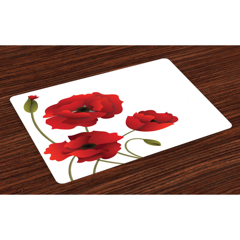 Johnny Flowers Petals and Buds Placemat