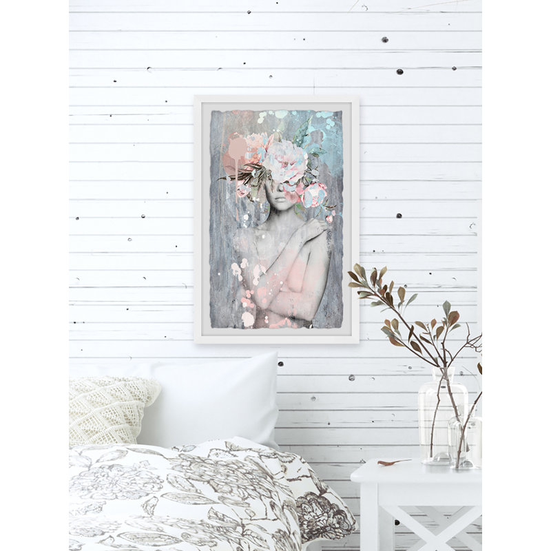 Revealing Decision - Single Picture Frame Painting, 91cm H x 61cm W