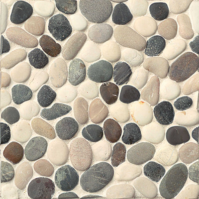 Carreau de mosaïque en pierre naturelle Hemisphere
