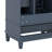 24" Bathroom Vanity With Sink And Drawers, Ceramic Top And Storage Shelves-116117487