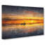 A Boat At Sunset - Wrapped Canvas Painting-56657922