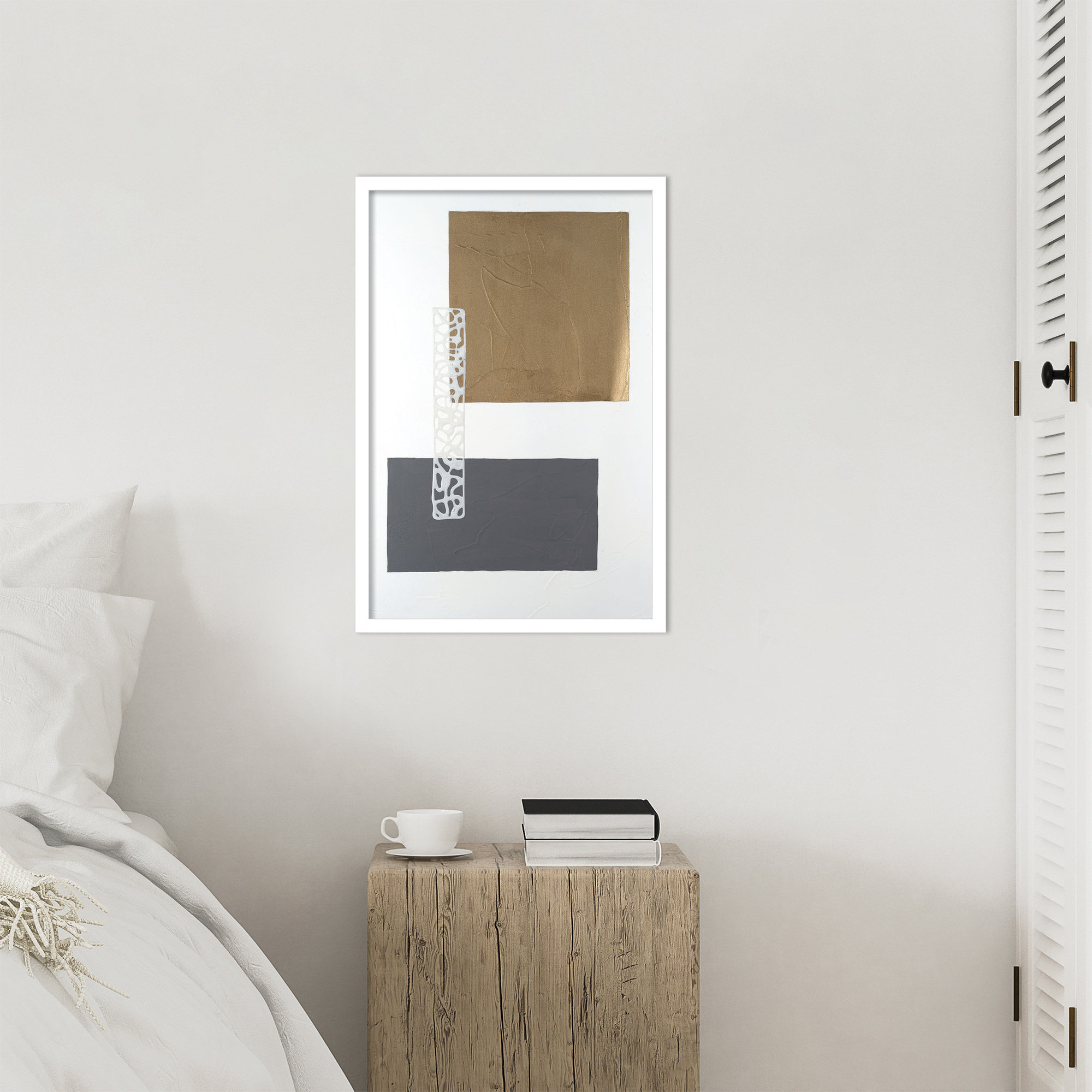 Nooks And Crannies I by Finnerty Wood Framed Wall Art Print, White, 25" H x 17" W