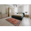 Tapis oriental orange / bleu / brun Avak-2076903988
