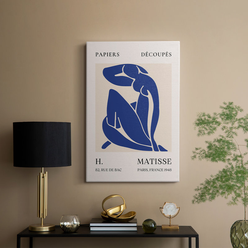 Matisse CLXVII, reproduction d'art encadrée Cavas, H 27 po x l 18 po