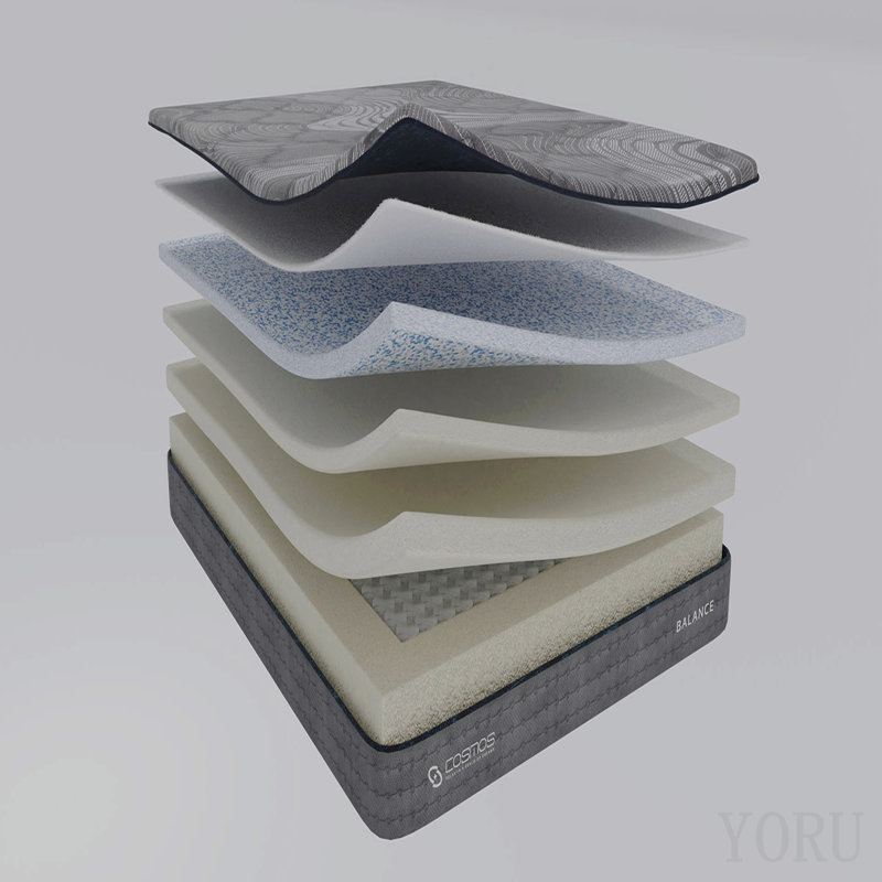 Matelas hybride King 12 pouces en boîte, King