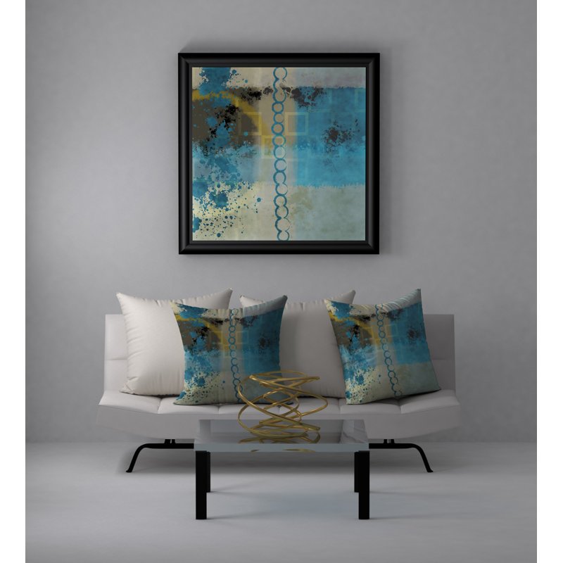 Housse d’oreiller carrée et insert exceptionnel, 18" x 18"