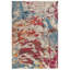 Enosburgh Splash Red/Blue/Grey Area Rug-858973114