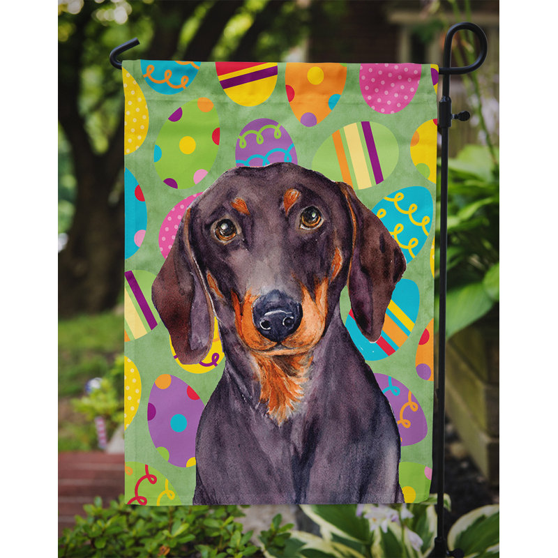 Drapeau de jardin Atara, Teckel 2