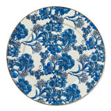 Sterling English Garden Enamel Serving Platter