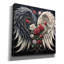  «Wings and Roses Black» par Rey Klimt, art mural sur toile, 12 po x 12 po-1299444414