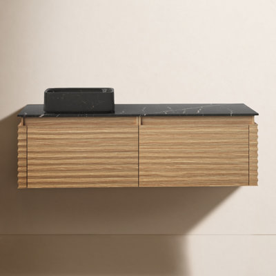 Jasmine 60" Oak Single Bathroom Vanity