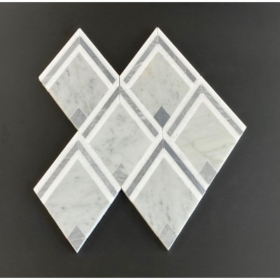 Marble Diamond Mosaic Wall & Floor Tile