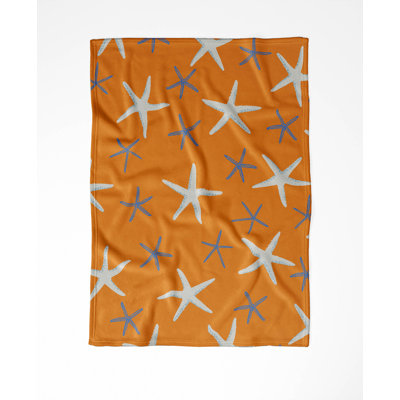 Starfish Soft Mink Fleece Velveteen Blanket